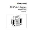 POLAROID MINIPORTRAIT206 Owners Manual