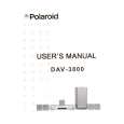 POLAROID DAV-3800 Owners Manual
